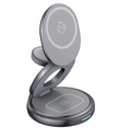 Elevat:Foldable 30W Magnetic Wireless Charger Stand 3-in-1