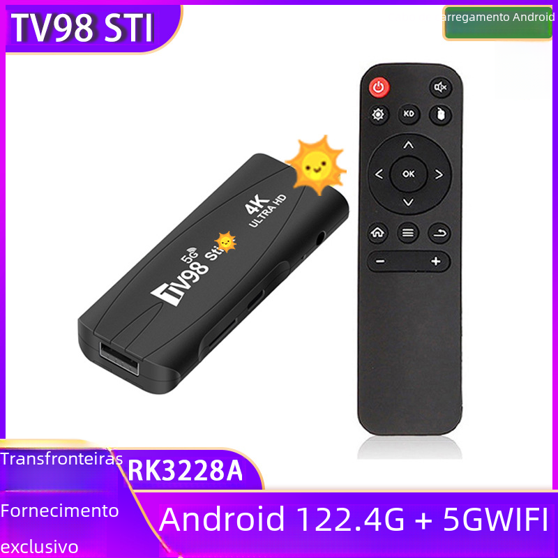 4K Android 12 TV Box with Bluetooth and Dual 5G WiFi