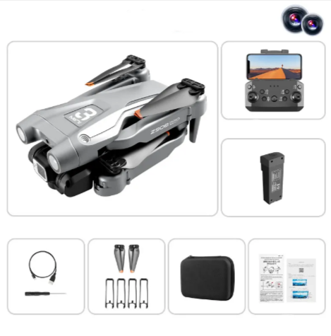 Obstacle-Avoidance Camera Drone Toy