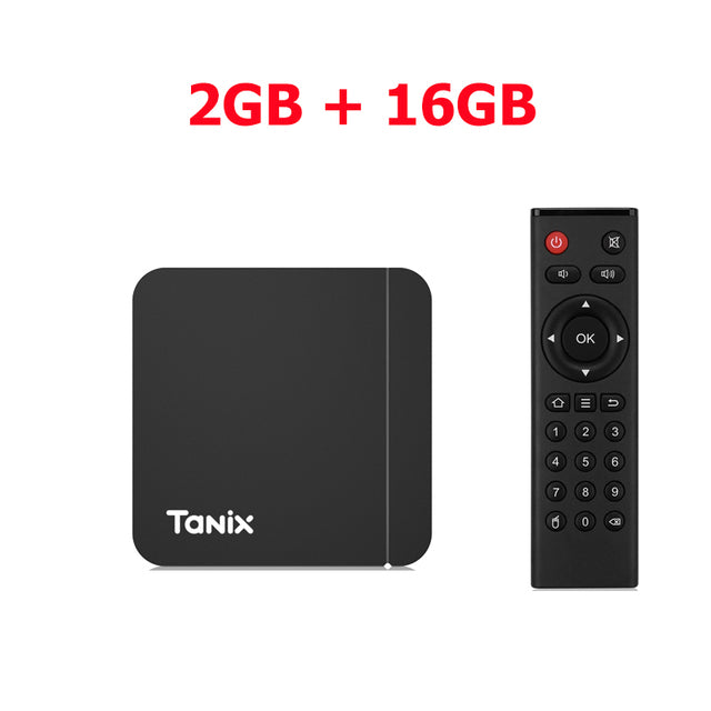 Tanix S905W2 Android 11 TV Box with Dual-Band WiFi