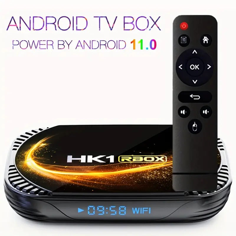 Android 11.0 TV Box 8K 3D Wifi Streaming Player