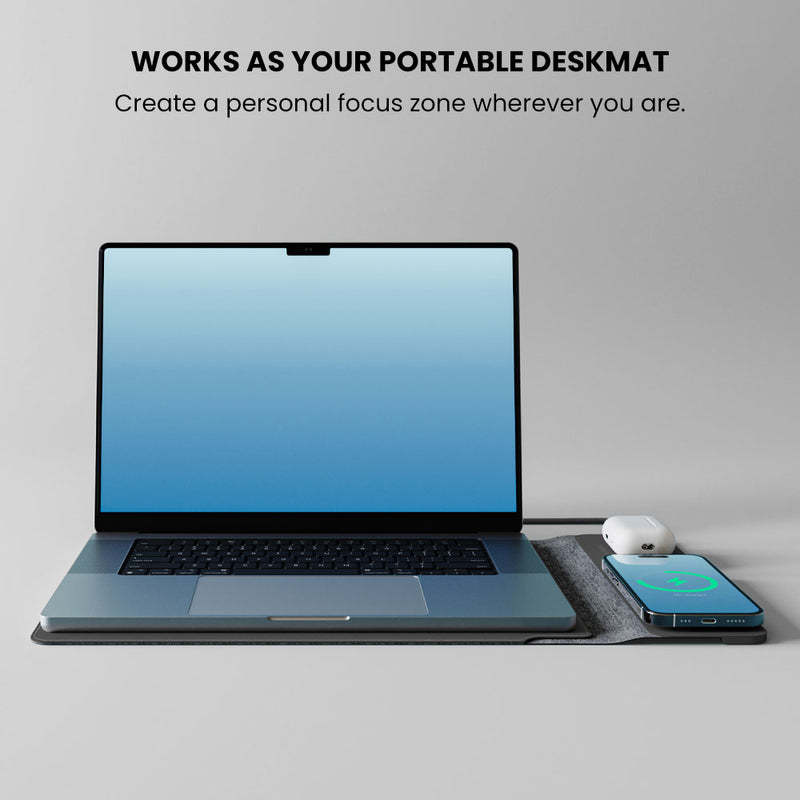 Wireless Charging Laptop Bag