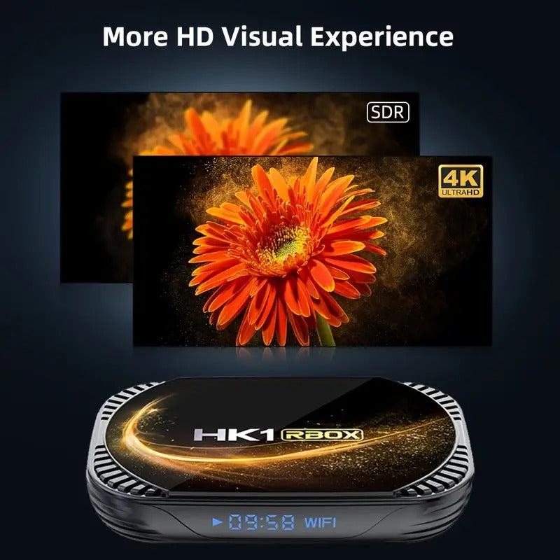 Android 11.0 TV Box 8K 3D Wifi Streaming Player