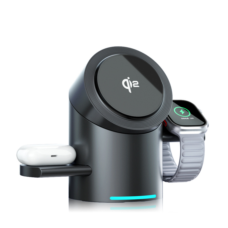 Elevat:3-in-1 Magnetic Wireless Fast Charger Stand