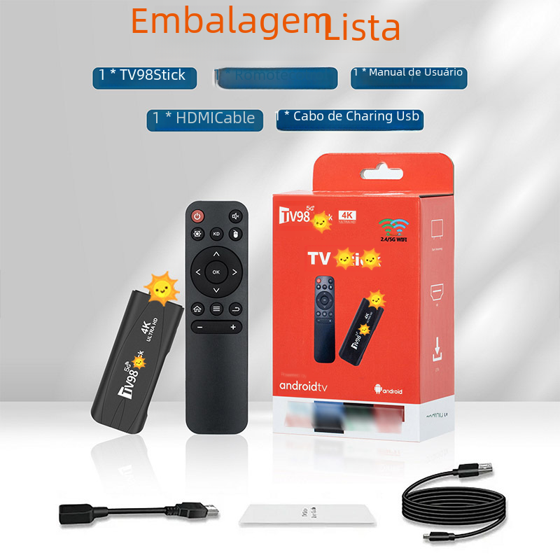 4K Android 12 TV Box with Bluetooth and Dual 5G WiFi