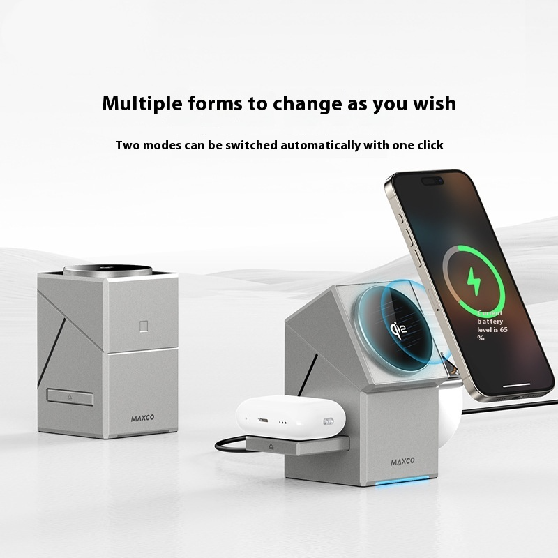 Elevat:3 in 1 Rotating Wireless Charger