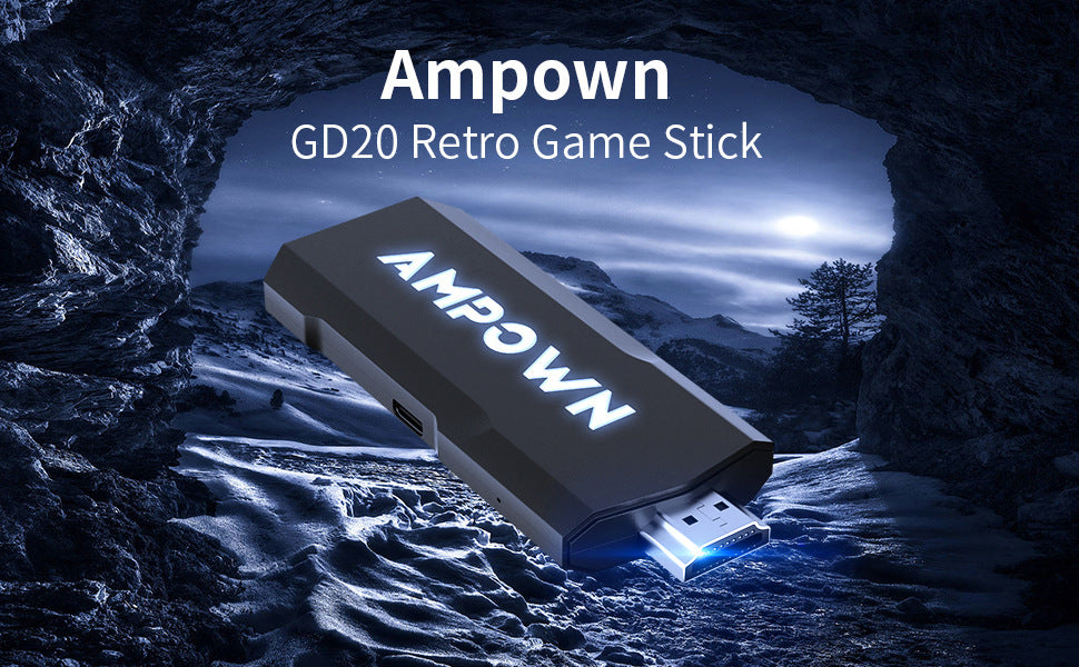 GD20 HD PSP Home TV Game Console with 4K Wireless