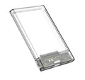 Transparent External Hard Drive Enclosure for Laptops