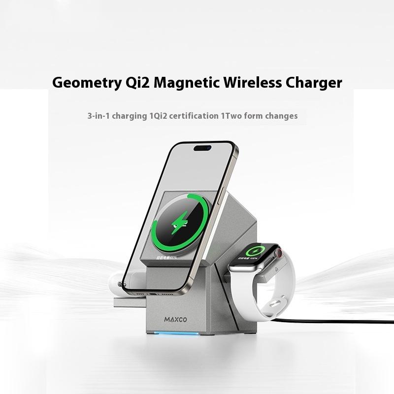 Elevat:3 in 1 Rotating Wireless Charger