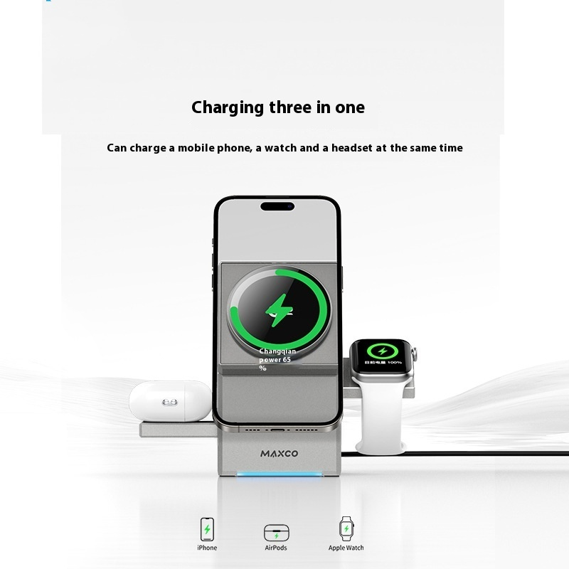 Elevat:3 in 1 Rotating Wireless Charger
