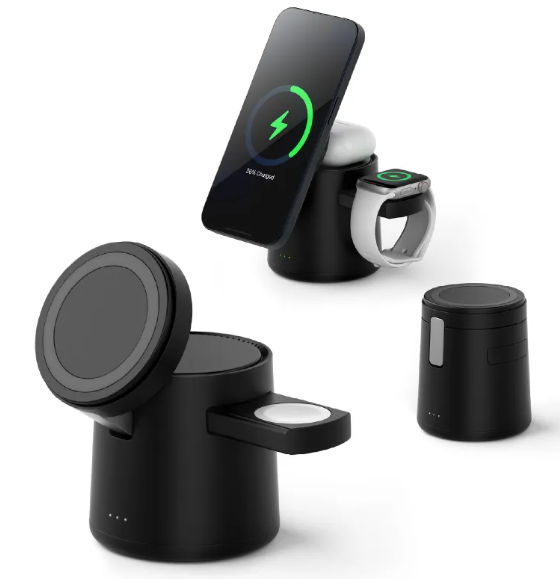 Elevat:15W Mag 3-in-1 Wireless Charger